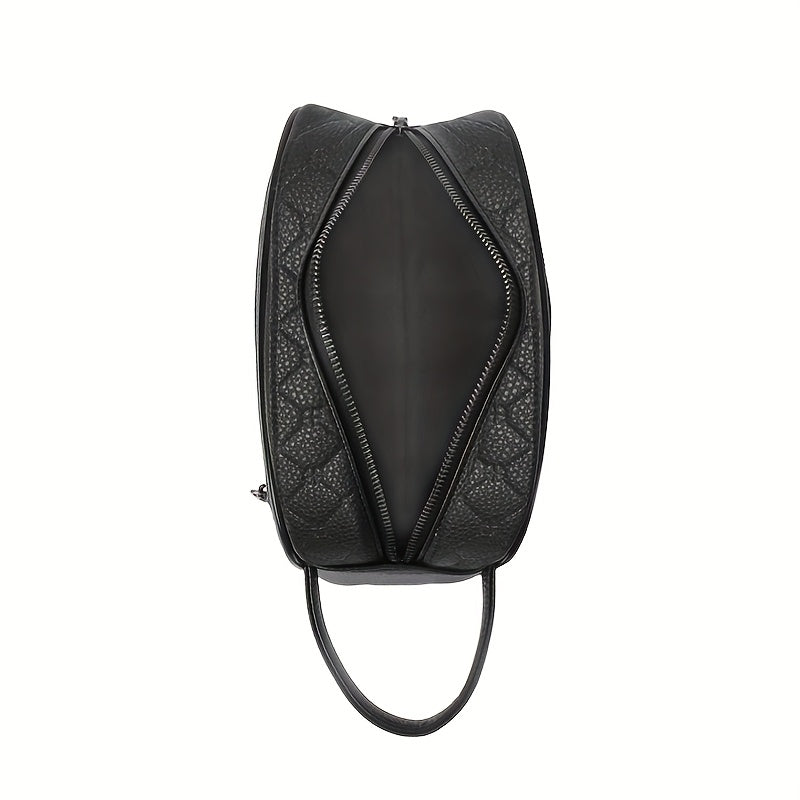 Genuine Leather Fingerprint Clutch Bag