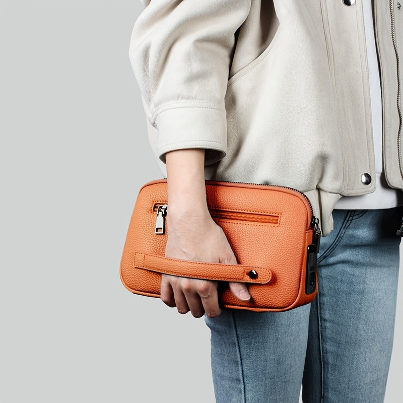 Fingerprint Clutch Bag